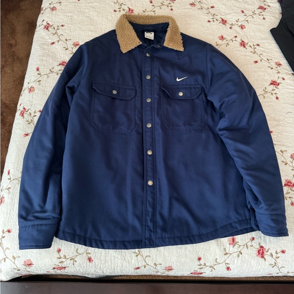 Nike sb padded flannel jacket medium